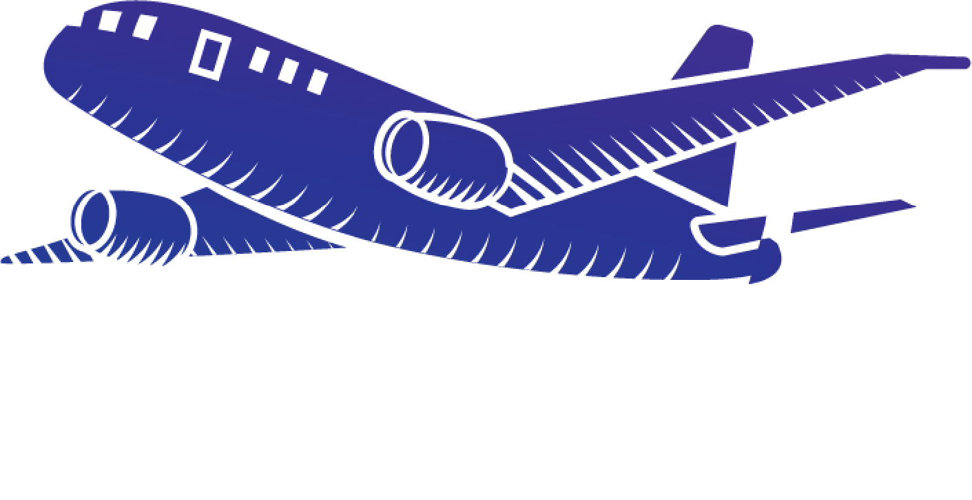 Airplane flying